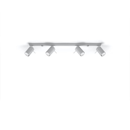 Sollux Lighting Plafon RING 4L szary