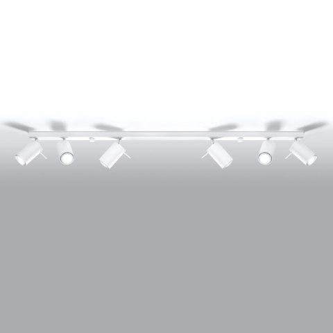 Plafon RING 6L biały