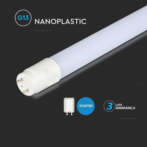 24W T8 nano plastic tube-(150CM) 3000K