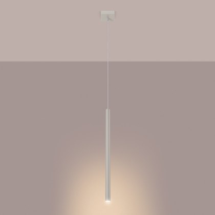 Sollux Lighting Lampa wisząca PASTELO 1 beżowa