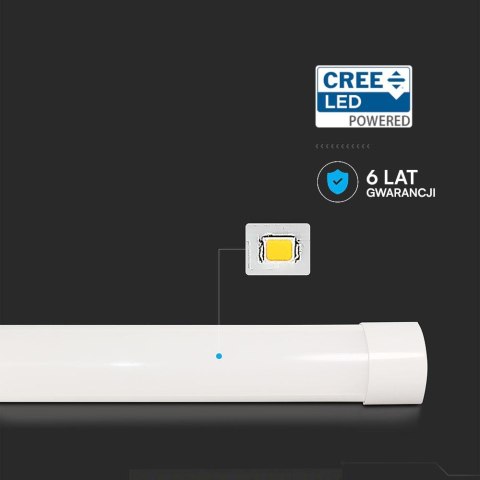 Oprawa V-TAC 20W LED Liniowa Natynkowa CREE CHIP 60cm 120Lm/W VT-8-20 4000K 2400lm 6 Lat Gwarancji