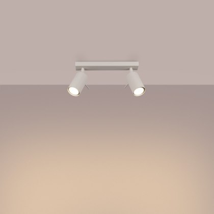 Sollux Lighting Plafon RING 2 beżowy