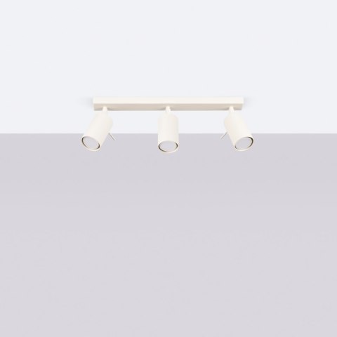 Plafon RING 3L beżowy