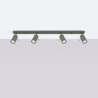 Plafon RING 4L zielony oliwkowy