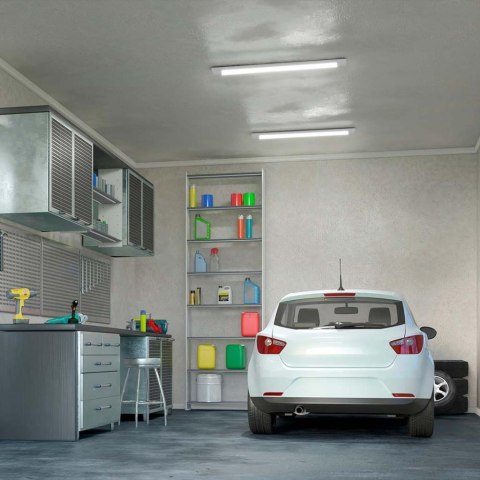 Plafoniera LED Prismatica 40W 120LM/W 120cm 3000K