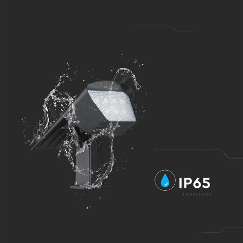 VT-10183 1.3W LED spike solar LED light CCT adjustable black body IP65