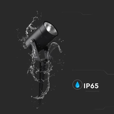 VT-80070 10W LED spike light aluminum COLORCODE:3000K black body IP65