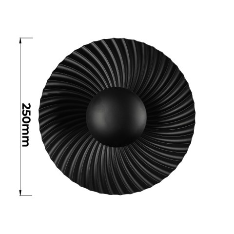 Kinkiet Sola czarny 1xG9 Light Prestige