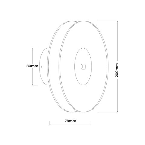 Kinkiety Casy dymny LED CCT Light Prestige