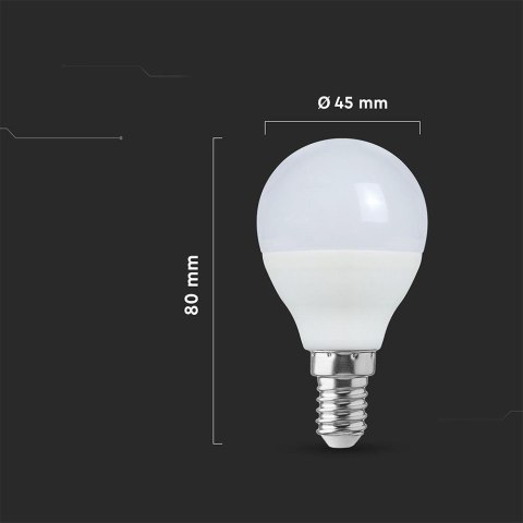 LED bulb-6.5W E14 P45 3000K