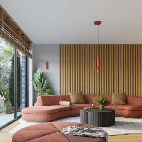 PLAFON LAMPA SUFITOWA REFLEKTOR LISTWA KARBON 3L TAUPE