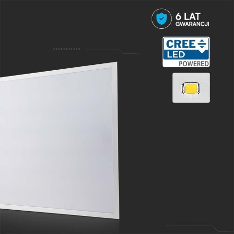 Panel LED V-TAC 36W 600x600 LED CREE CHIP backlight 33mm 120Lm/W VT-61036 4000K 4320lm 6 lat Gwarancji