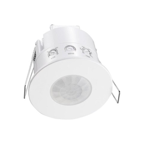 REAL PIR PRESENCE SENSOR RECESSED MOUNT - WHITE BODY