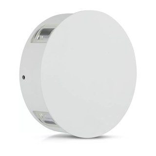 Oprawa ścienna V-TAC 4W LED IP65 biała okrągła VT-706 4000K 428lm 3 lata gwarancji