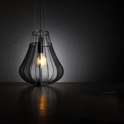 Oprawa zwieszana V-TAC E27 420x500mm czarny matowy VT-89010 3 lata gwarancji