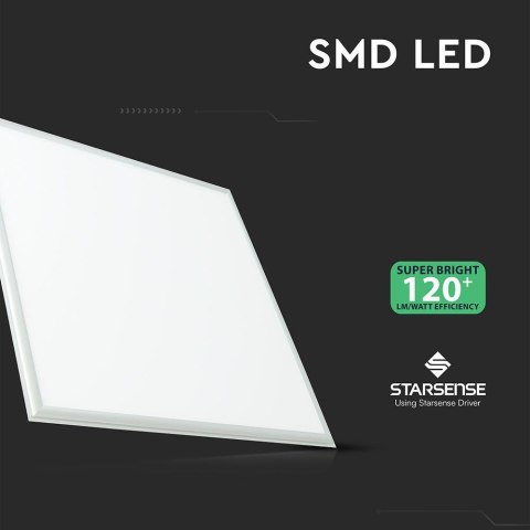 Panel LED V-TAC 40W 600x600 pmma 120Lm/W Zasilacz Starsense VT-6060 6500K 4950lm