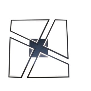 Plafon Nivra czarny LED CCT Light Prestige