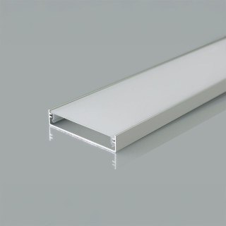 Profil aluminiowy anodowany V-TAC 2mb klosz mleczny 2000x49,8x9.8mm VT-71003 5 lata gwarancji