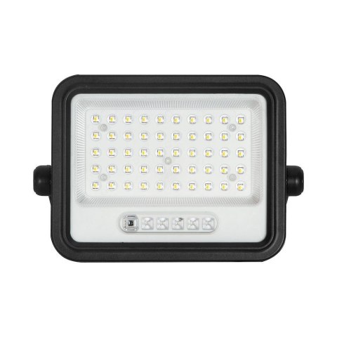 Projektor LED solarny V-TAC 100W CCT pilot auto timer IP65 czarny VT-104W 1000lm 3 lata gwarancji