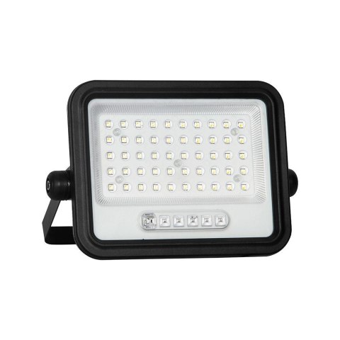 Projektor LED solarny V-TAC 100W CCT pilot auto timer IP65 czarny VT-104W 1000lm 3 lata gwarancji