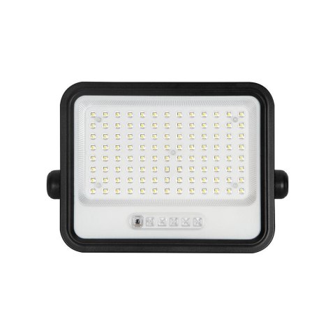 Projektor LED solarny V-TAC 200W CCT pilot auto timer IP65 czarny VT-204W 1700lm 3 lata gwarancji