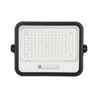 Projektor LED solarny V-TAC 300W CCT pilot auto timer IP65 czarny VT-304W 2400lm 3 lata gwarancji