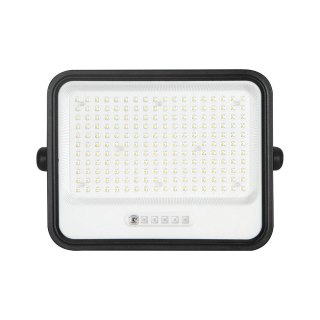 Projektor LED solarny V-TAC 400W CCT pilot auto timer IP65 czarny VT-404W 3000lm 3 lata gwarancji