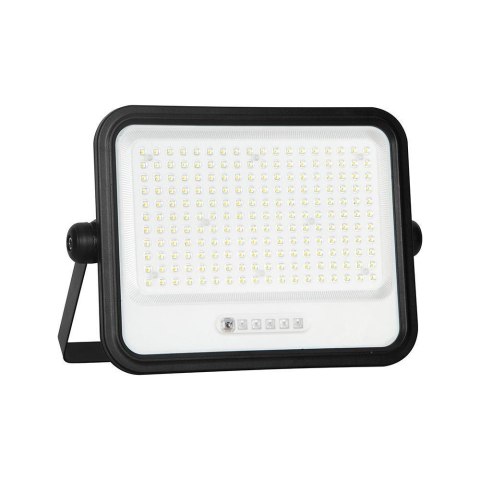 Projektor LED solarny V-TAC 400W CCT pilot auto timer IP65 czarny VT-404W 3000lm 3 lata gwarancji