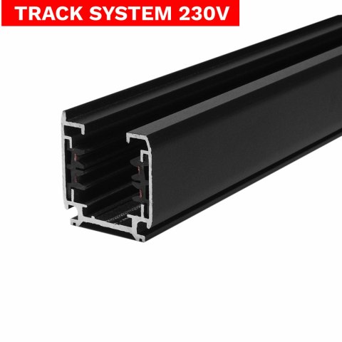 Szynoprzewód 3 fazowy Track System LL-DX 200cm czarny