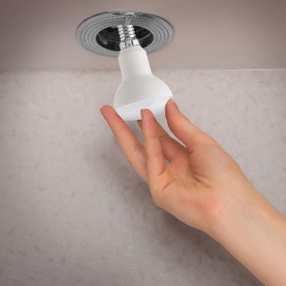 8.5W R63 LED BULB WITH CREE CHIP 4000K E27 6YRS WARRANTY