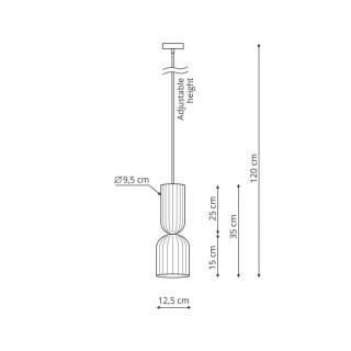 Lampa wisząca Balera biała Light Prestige