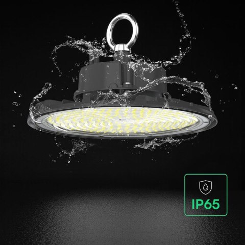 Oprawa V-TAC LED UFO high bay IP65 ALU 155Lm/W 150W VT-91152 4000K 23250lm 5 lat gwarancji