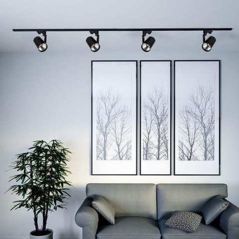 Oprawa szynosystem 3F V-TAC 20W LED CREE CHIP 20st czarna VT-11122 3000K 1620lm 6 lat gwarancji