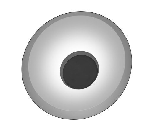 Plafon COCO 60 cm biały LED Light Prestige