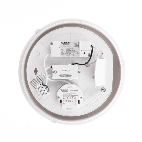 Plafon LED V-TAC czujnik/CCT/awaria 3godziny 8W/16W/20W CREE CHIP IP65 IK08 VT-8633 3000K-4000K-6400K 2700lm 3 lata gwarancji