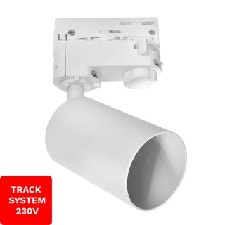 Reflektor szynowy Track System DD-05 biały