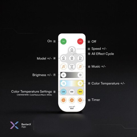 Sterownik taśm LED CCT V-TAC SMART 5-24V BanlanX 3 lata gwarancji