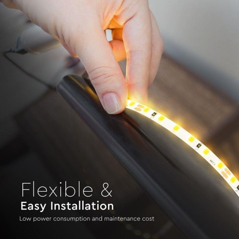 Taśma LED V-TAC CREE CHIP SMD2835 1200LED 24V IP20 2xPCB szerokość 5mm VT-2835 6500K 760lm 6 lat gwarancji