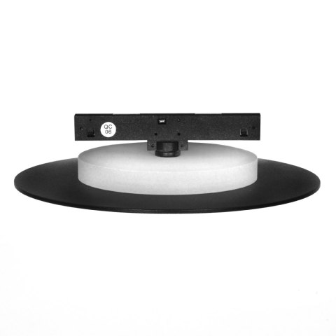 Kinkiet okrągły do szyn magnetycznych UN5-YSBD Micro Magnetic 9W 3000K czarny