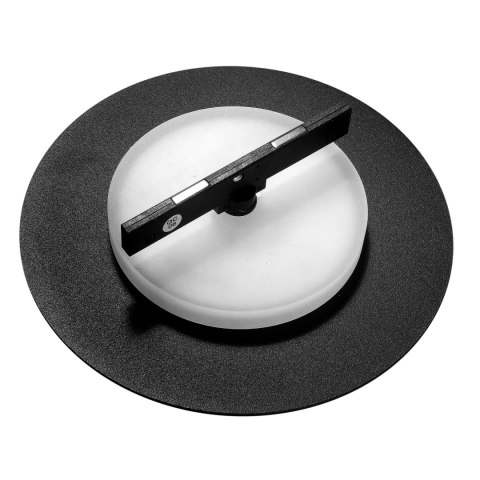 Kinkiet okrągły do szyn magnetycznych UN5-YSBD Micro Magnetic 9W 3000K czarny