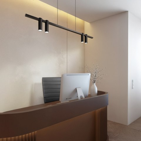 Lampa wisząca LED KONA GS-LL40B5277 30W CCT czarny