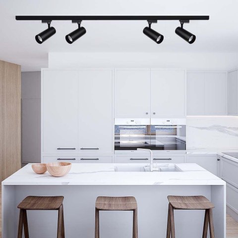 Oprawa szynosystem 3F V-TAC 35W LED CREE CHIP 20st czarna VT-11135 3000K 3218lm 6 lat gwarancji