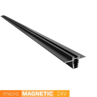 Szyna Magnetyczna podtynkowa UT5-D Micro Magnetic 300cm czarna