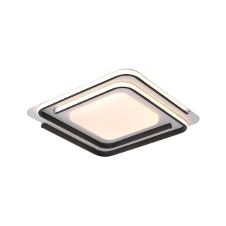 Oprawa sufitowa V-TAC 60W LED 495x495mm ściemnialna biało-czarna pilot CCT VT-84033 3000K-6500K 5400lm