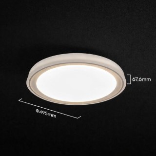 Oprawa sufitowa plafon 30/60W LED 50cm 3w1 ściemnialna złota pilot CCT VT-85030 3000K-6500K 6000lm