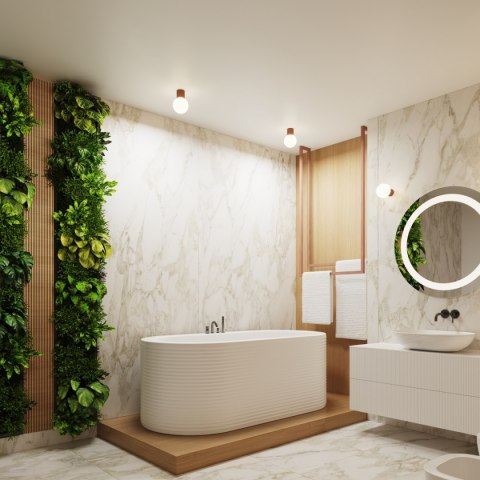 Kinkiet HALO mocca IP44