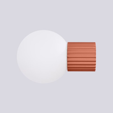 Kinkiet HALO ochra czerwona IP44