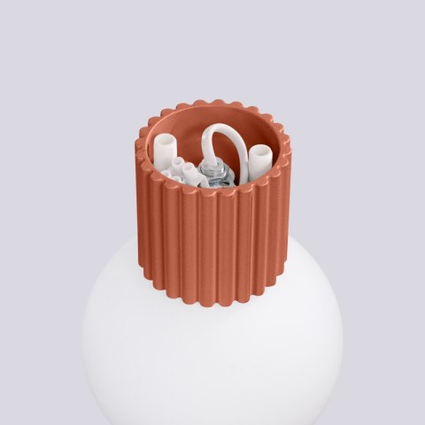 Kinkiet HALO ochra czerwona IP44