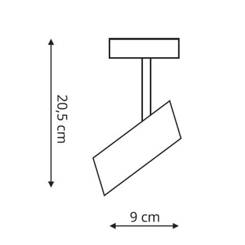 Kinkiet Futuro biały 1xGU10 Light Prestige