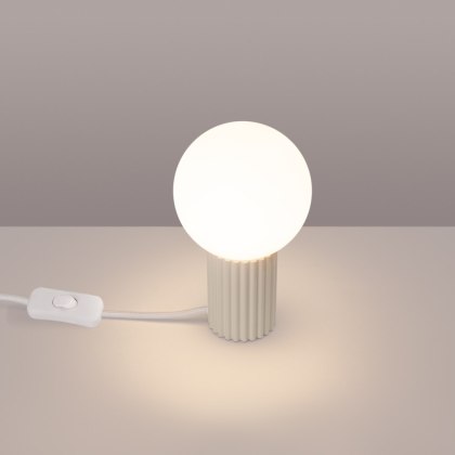 Sollux Lighting Lampa biurkowa HALO beżowa